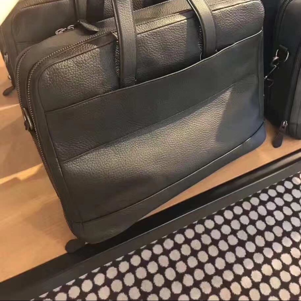 Coach Men's Leather Hamilton Briefcase Crossbody